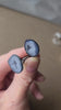 Luxury Men's Gifts for Christmas Morning, Periwinkle Blue Lavender Geode Cufflinks, Silver Stone Cuff Links, Unique Gift Hard to Buy For Men