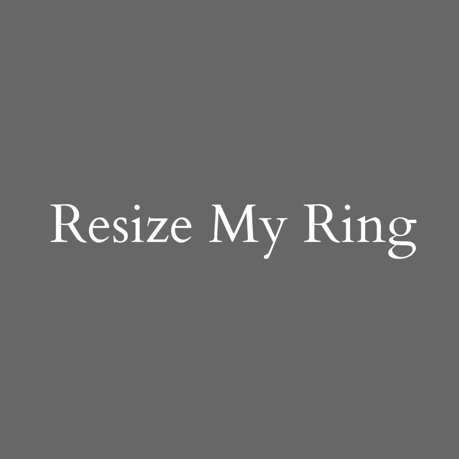 Resize or Stone Swapping Fee for Non Precious Stone Rings/Earrings-See Listing Details