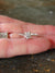 Affordable Uncut Diamond Ring, 1.3ct Authentic Diamond and White Gold Engagement Ring, Wedding Ceremony, Birthstones, Proposal Ring, Size 6