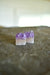 Tiny Amethyst Crystal Earrings, Rough Crystal Stud Jewelry, One of a Kind Mother's Day Gift, Rare Crystal Earrings for Mom, Crystal for Wife