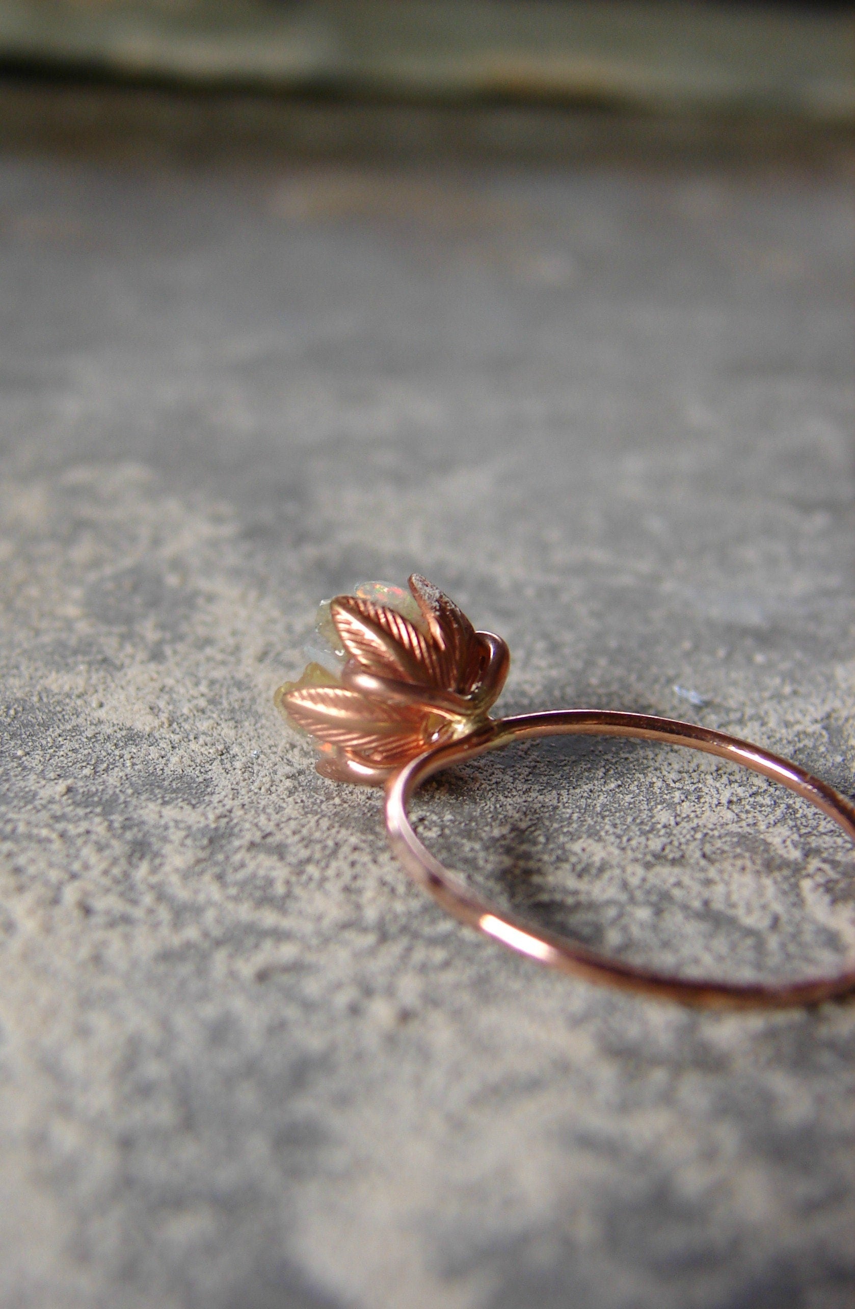 Lotus opal ring 2025