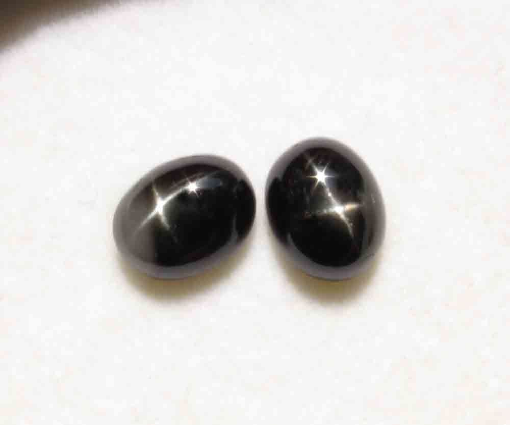 Star Diopside Crystal Studs, Silver Cross Black Stud Earrings, Root Chakra Grounding, Silver and Black Color Jewelry, Metaphysical Gothic
