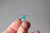 Raw Authentic Turquoise Ring, Sterling Silver & Turquoise Jewelry, December Sagittarius Birthstone Ring, Lotus FlowerJewelry, Mineral Rings