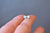 Heart Shaped Diamond Stud Earrings, Raw Diamond and Gold or Silver Jewelry, Aries Zodiac Birthday, April Birthstone Earrings, Rough Gems
