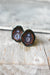 Unique Raw Stone Cufflinks, Rough Geode Crystal Cuff Links in Red White Black, Men's Tabasco Geode Jewelry, Natural Custom Fathers Day Gift