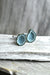 Blue Geode Sterling Silver Cufflinks, Rough Rock Jewelry for Fathers Day, Wedding Day Tuxedo Cufflinks for Groom, Unique Men's Jewelry Gifts