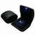 LED Lighted Ring Box, Black Engagement Ring Presentation Box, Illuminated Engagement Ring Box, Velvet Jewelry Box, Unique Will You Marry Me