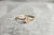 Herkimer Diamond Ring, Flawless Herkimer Diamond, Rose Gold Fill Rough Crystal Jewelry, Valentines Jewelry, April Birthday Aries Zodiac, 7.5
