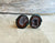 Custom Men's Jewelry with Rough Geode & Metal Hardware Cufflinks, French Cuff Shirt Cuff Links, Special Occasion Jewelry for Wedding Day