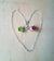 Sterling Silver Infinity Pendant Necklace with Lotus Flowers, Rough Gemstone Lotus Flower Jewelry, Unique Mothers Birthstone Jewelry for Her