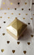 Gold or Rose Gold LED Light Ring Box, Pretty Engagement Ring Presentation Box, Illuminated Engagement Ring Box, Diamond Cut Jewelry Box