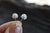 Bright Sterling Silver Snowball Earrings Allium Flower Studs From Gemologies