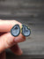 Mens Valentines Gift, Blue Geode Cufflinks for Husband, Dad, Boss, One of a Kind Men's Jewelry for the Wedding Day too!