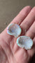 Rainbow Iridescent Pendant, Angel Aura Geode Crystal Necklace in Rose Gold, 50th Birthday for Best Friend, Rainbow Quartz 3D Pendant Jewelry